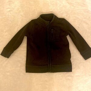 Jumping Beans Dark Gray Zip Up Sweater